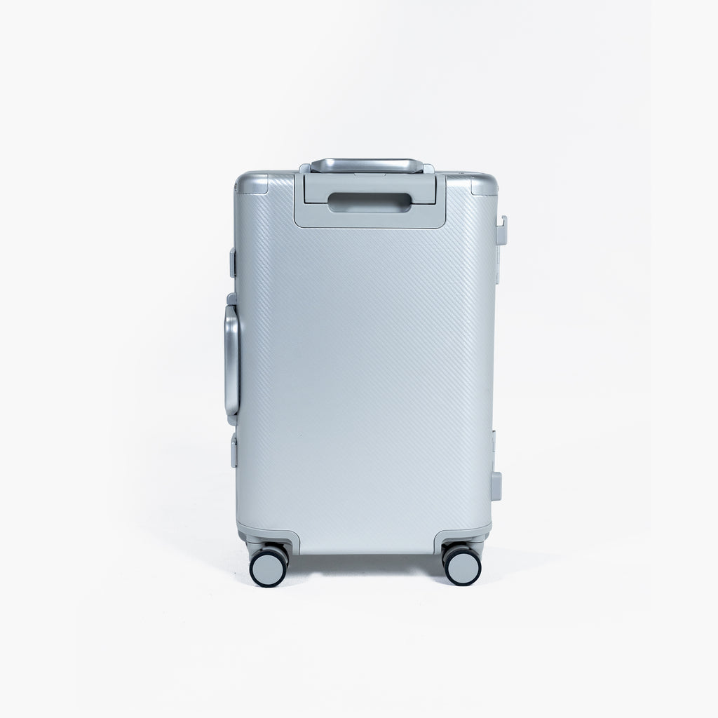 Lustré 20" Aluminum Carry-On Luggage - Premium Travel Suitcase