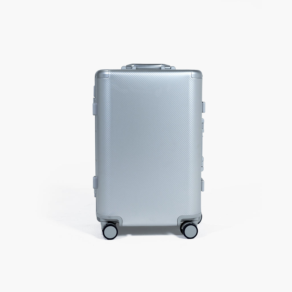 Lustré 20" Aluminum Carry-On Luggage - Premium Travel Suitcase
