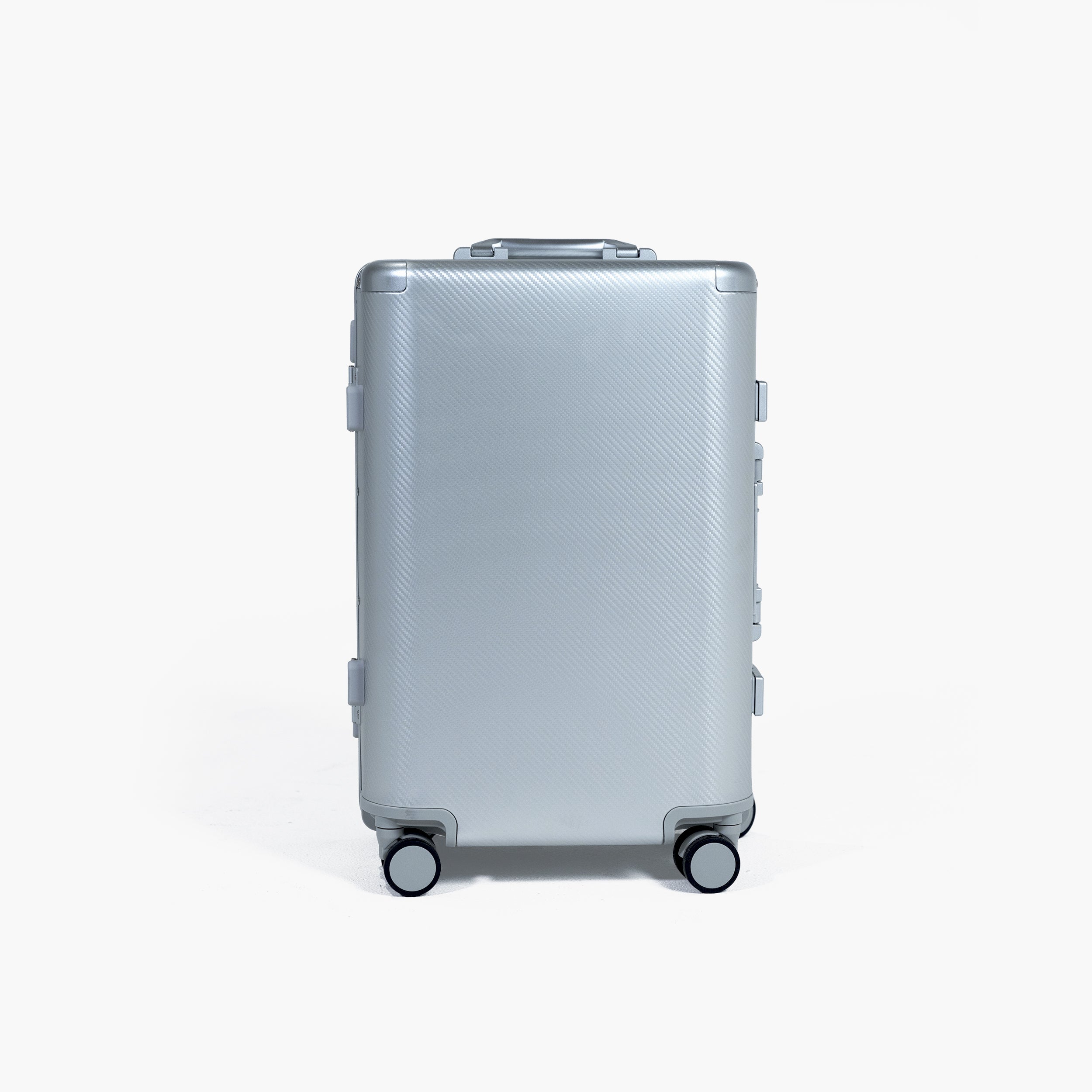 Lustré 20" Aluminum Carry-On Luggage - Premium Travel Suitcase