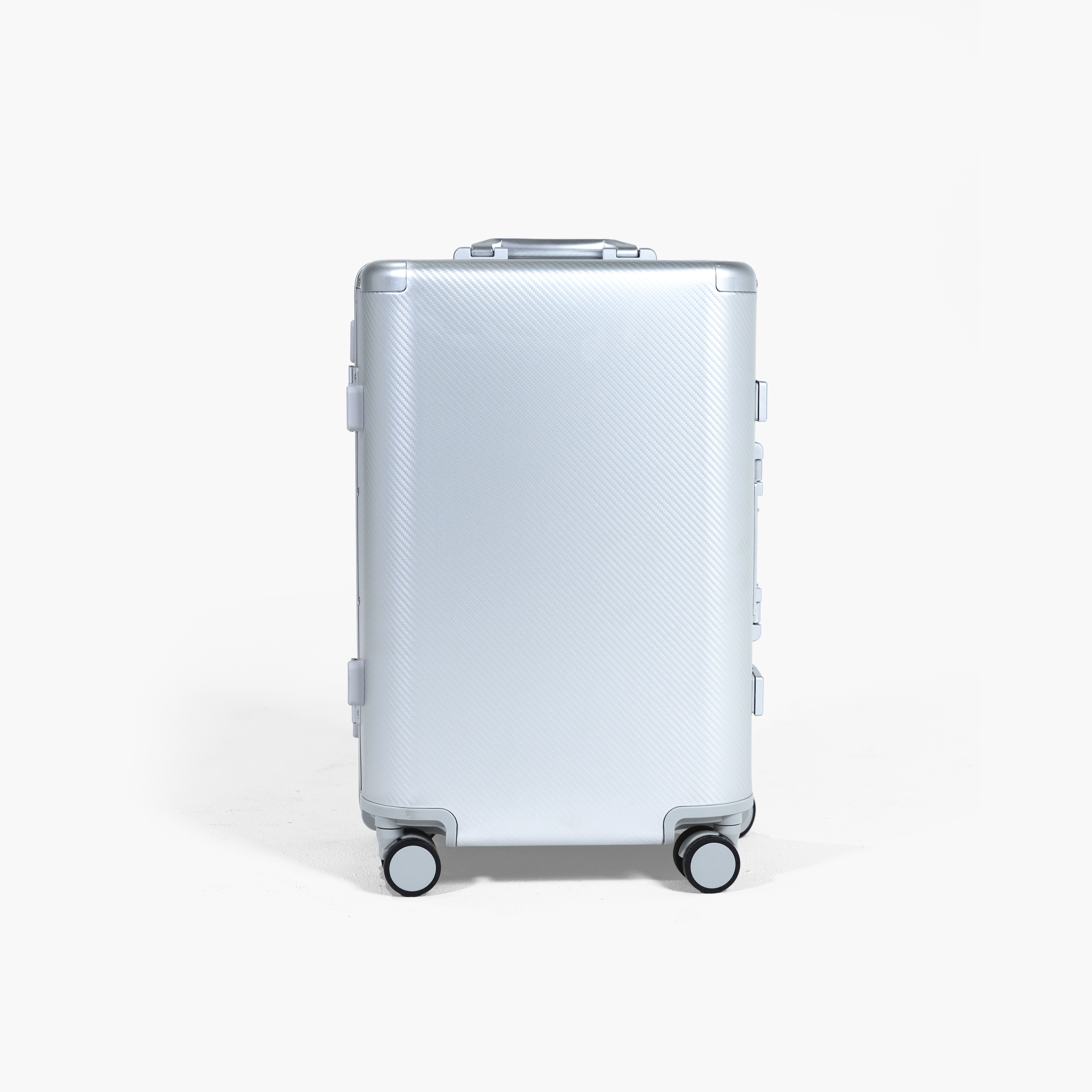 Lustré 20" Aluminum Carry-On Luggage - Premium Travel Suitcase