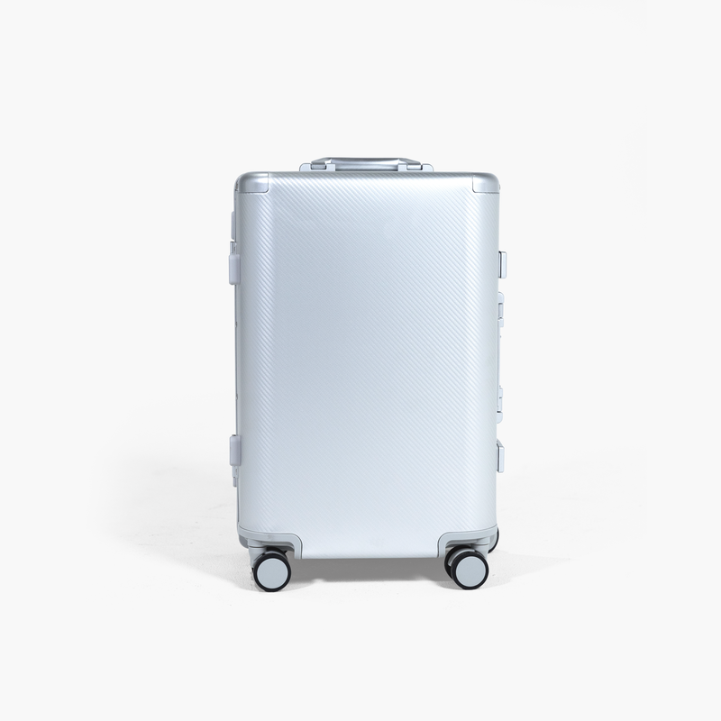 Lustré 20" Aluminum Carry-On Luggage - Premium Travel Suitcase